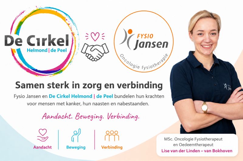 Oncologiefysiotherapie nu ook in Helmond | Oncozorg Deurne